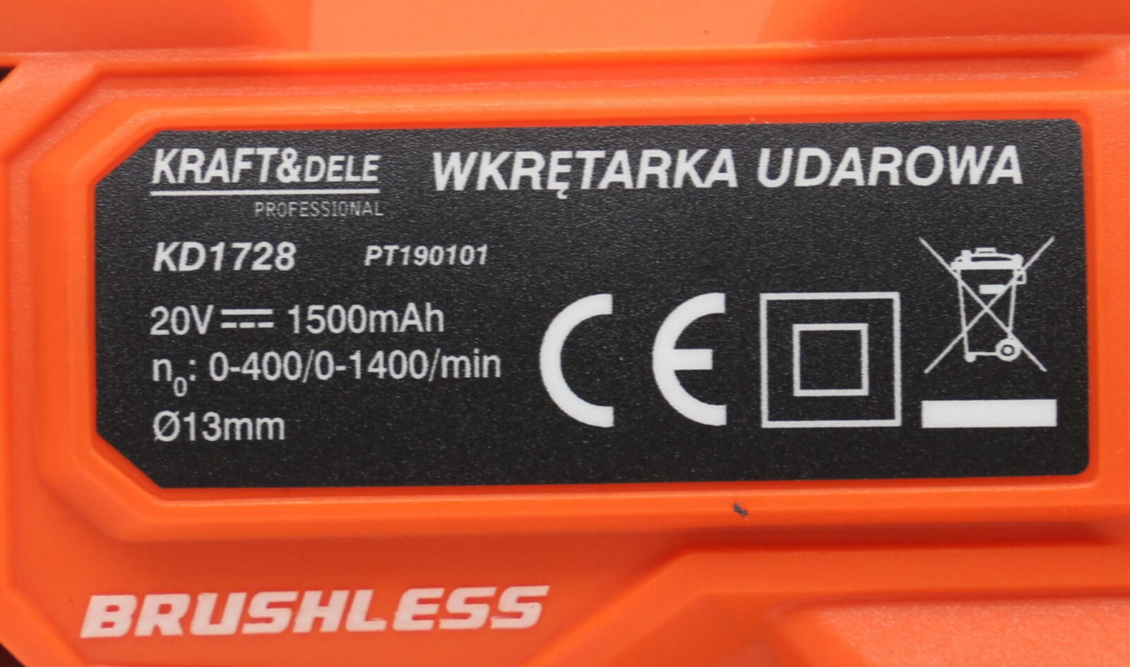 HARJADETA LÖÖGIKRUVIKEERAJA 20V KOHVRIS KD1728