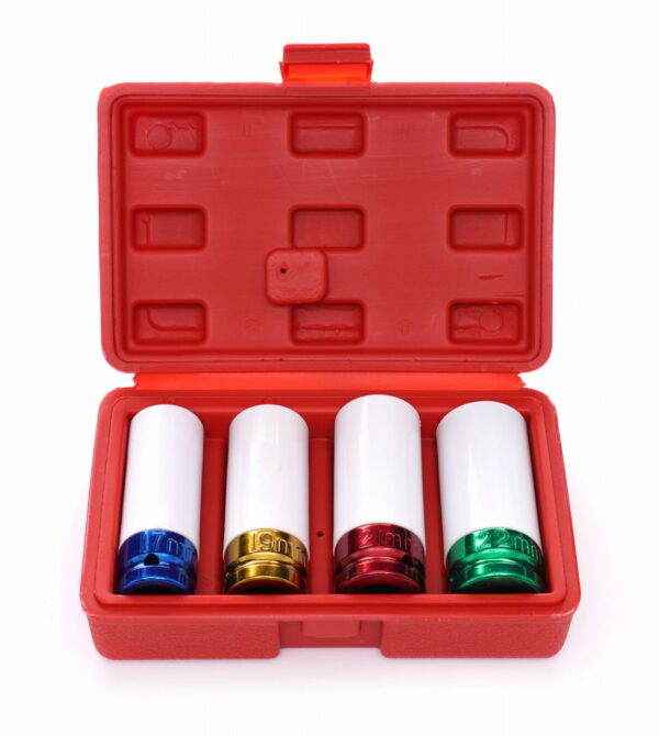Veljepadrunid 17/19/21/22mm komplekt 1/2″ KD10523