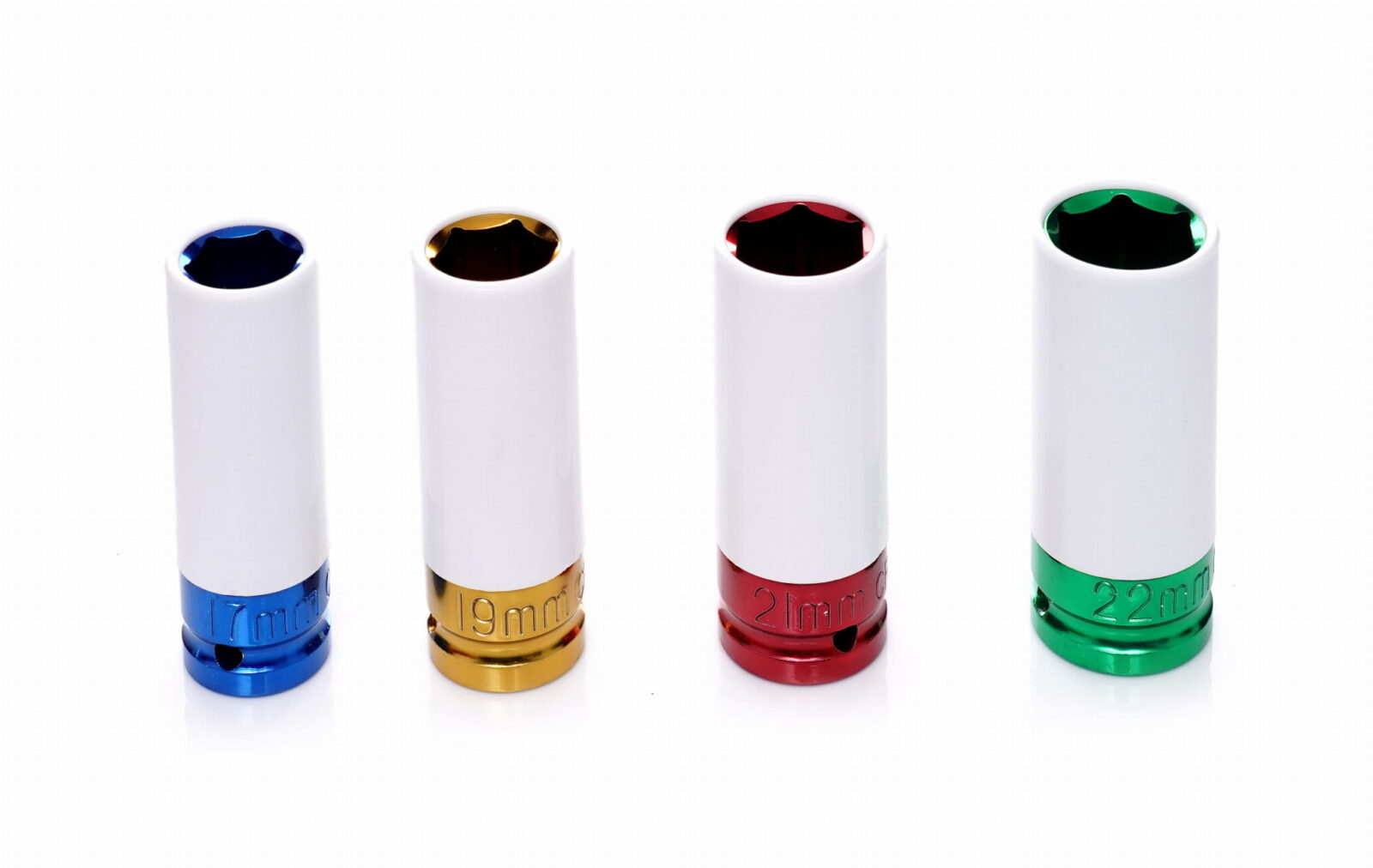 Veljepadrunid 17/19/21/22mm komplekt 1/2″ KD10523