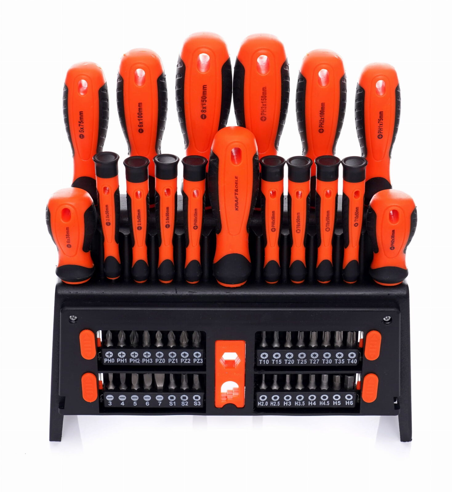 Kruvikeerajate + magneteerija komplekt 50 tk. KD10950