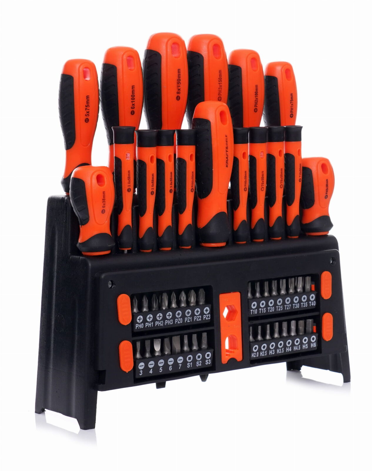 Kruvikeerajate + magneteerija komplekt 50 tk. KD10950