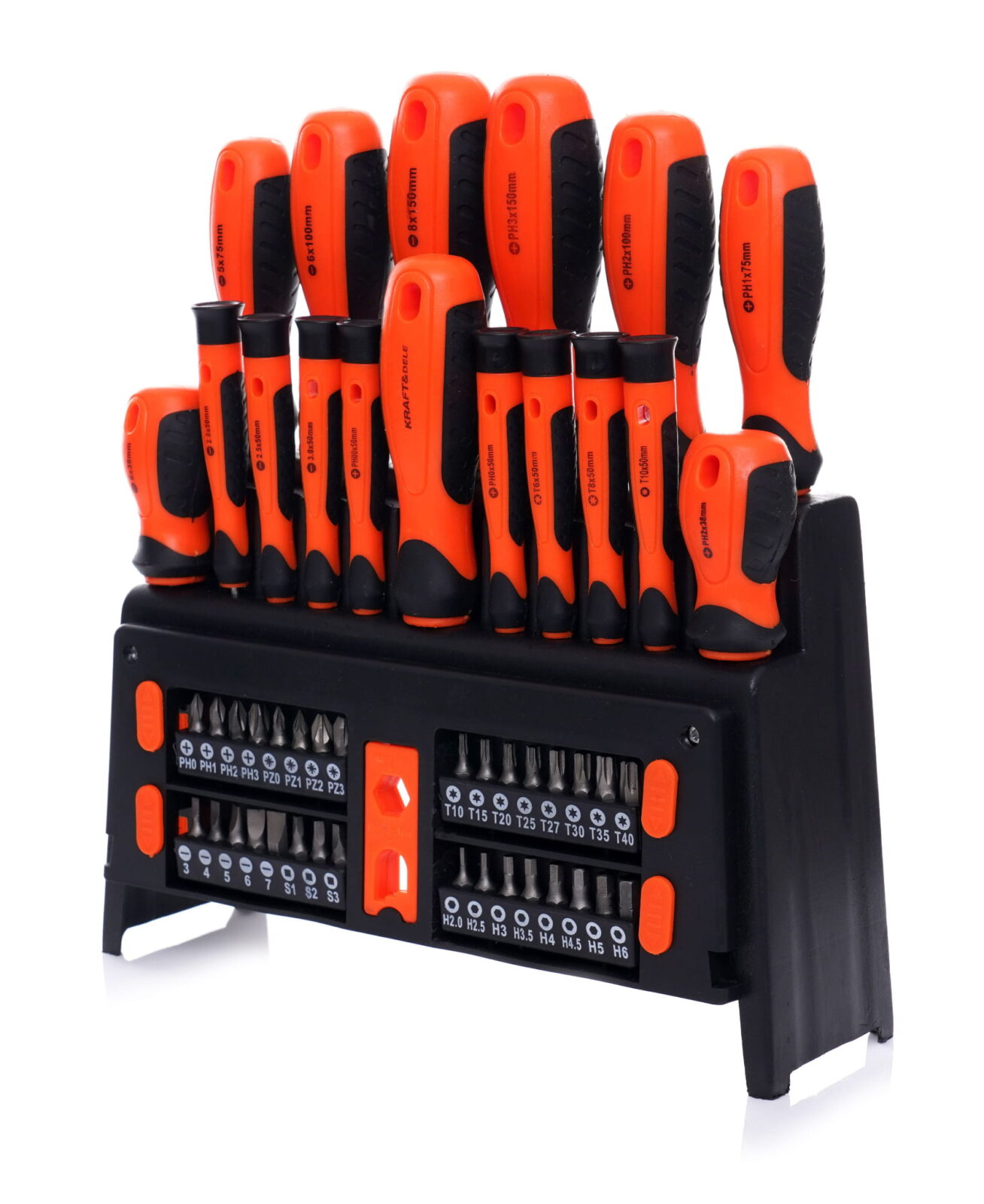 Kruvikeerajate + magneteerija komplekt 50 tk. KD10950