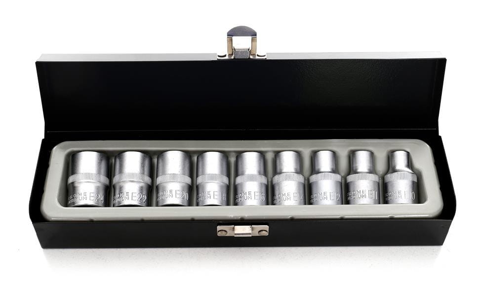 TORX-padrunite komplekt 9 tk. KD10227 Kohver !