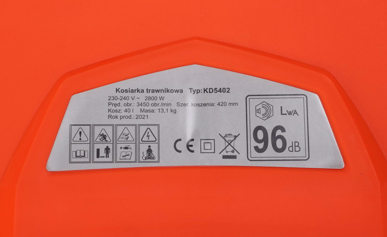 Elektriline muruniiduk 2800W KD5402