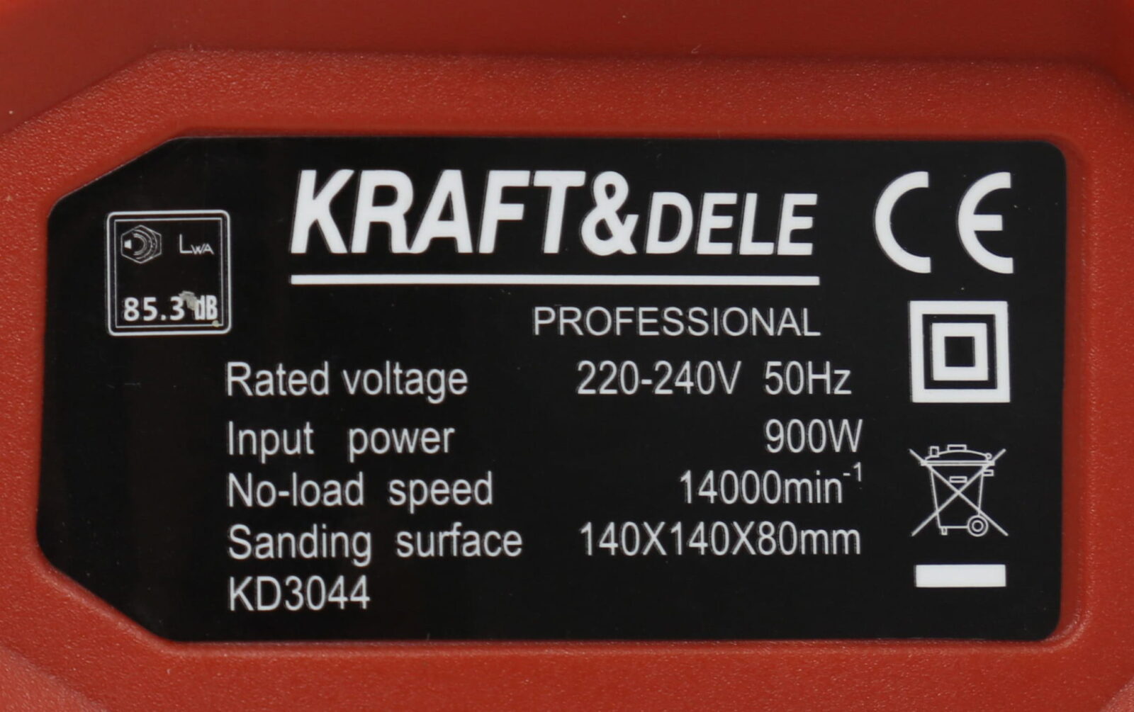 Ekstsentriklihvija 900W KD3044