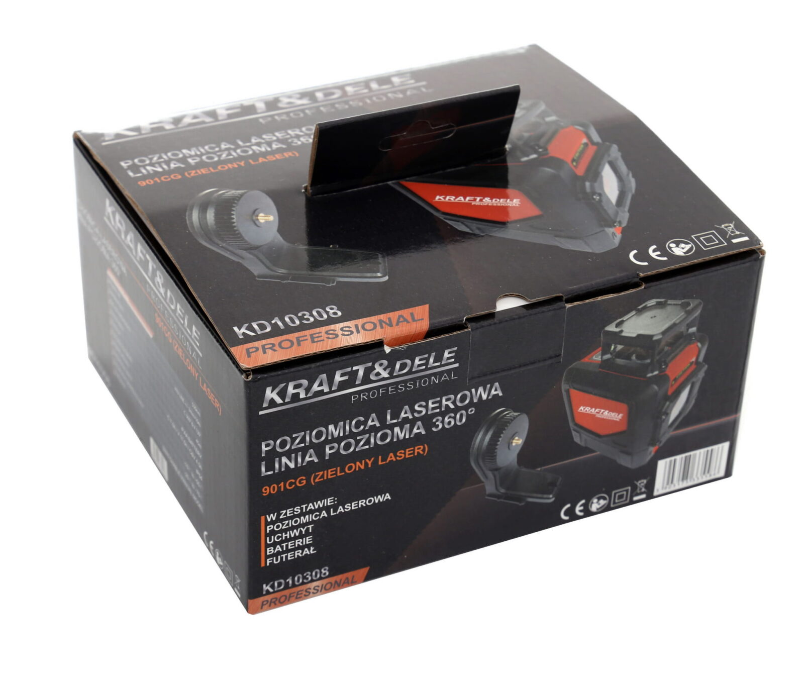 LASERNIVOO VERTIKAALNE JA HORISONTAALNE ROHELINE KIIR KD10308