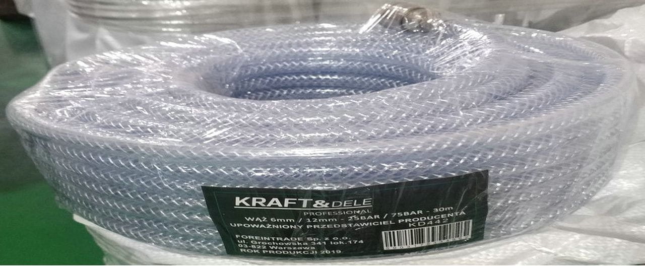 Armeeritud pneumaatiline voolik 12mm 30m KD442