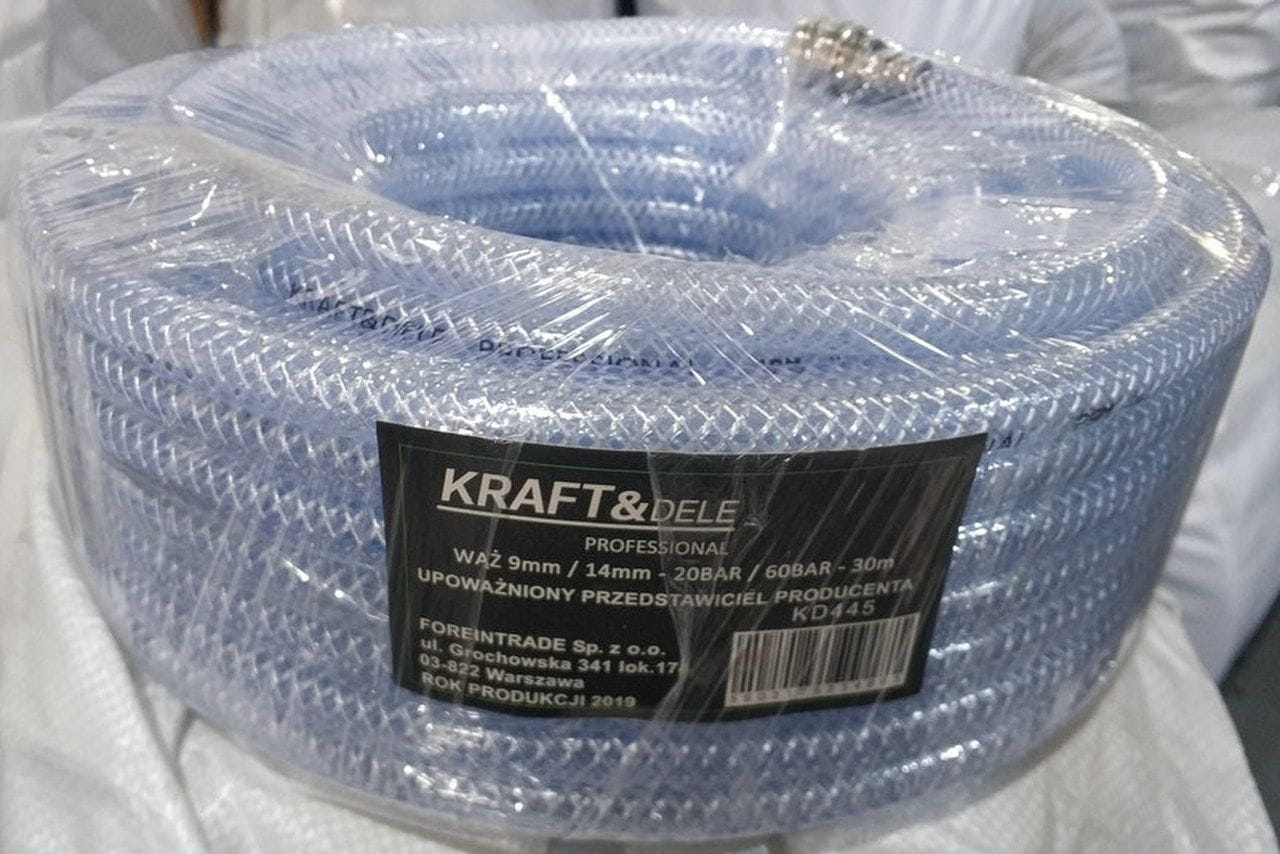 Armeeritud pneumaatiline voolik 14mm 30m KD445