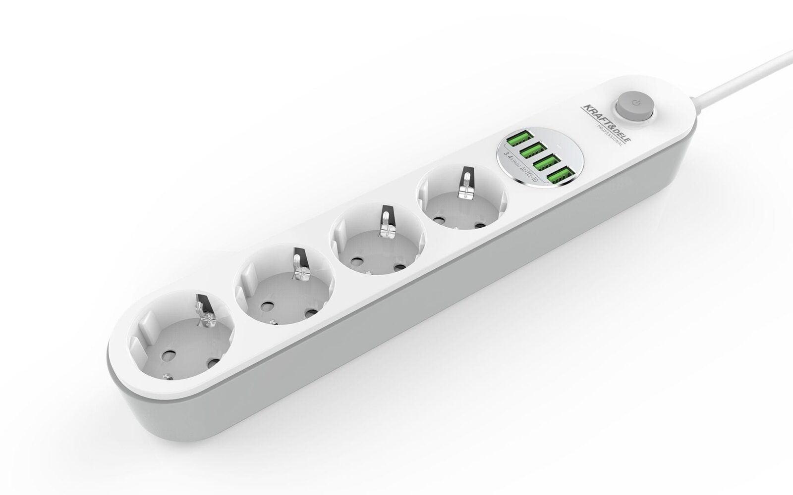 USB-pikendusjuhe 2m 4 pesa + 4x USB KD4030