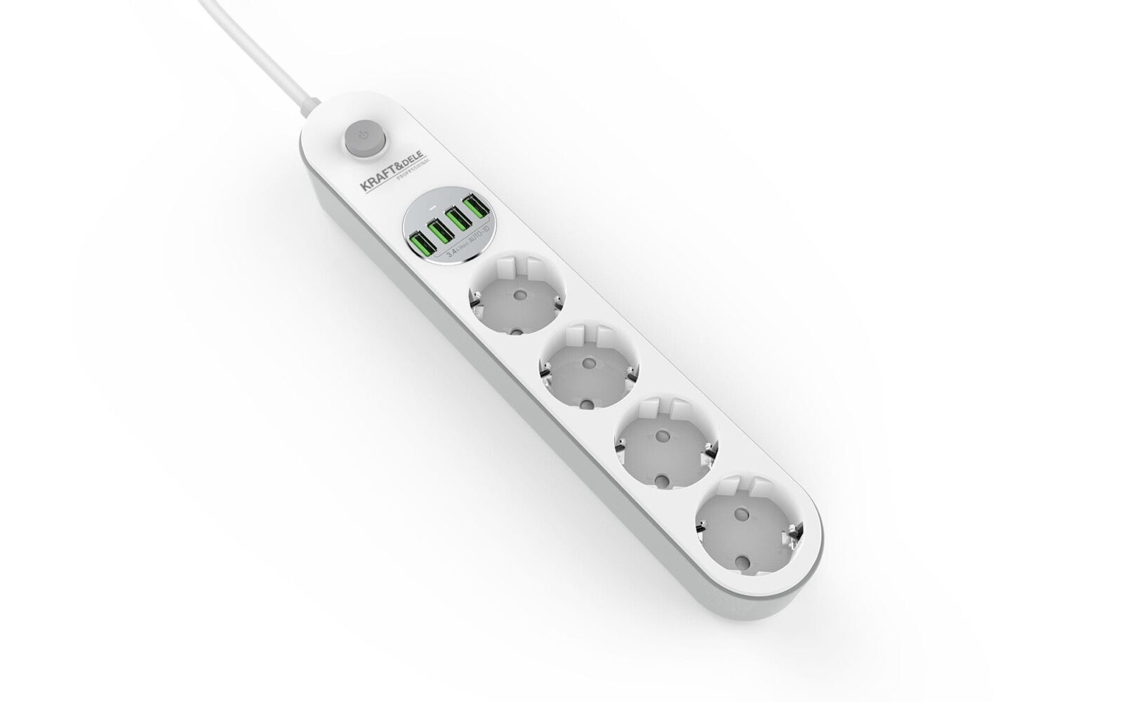 USB-pikendusjuhe 2m 4 pesa + 4x USB KD4030