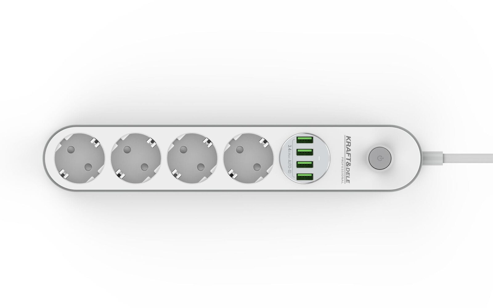 USB-pikendusjuhe 2m 4 pesa + 4x USB KD4030