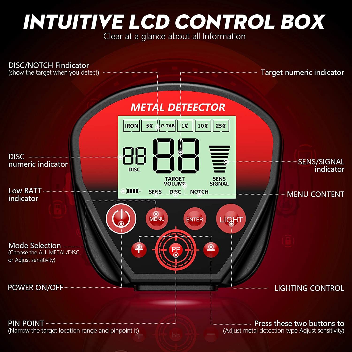 Metallidetektor KD10414