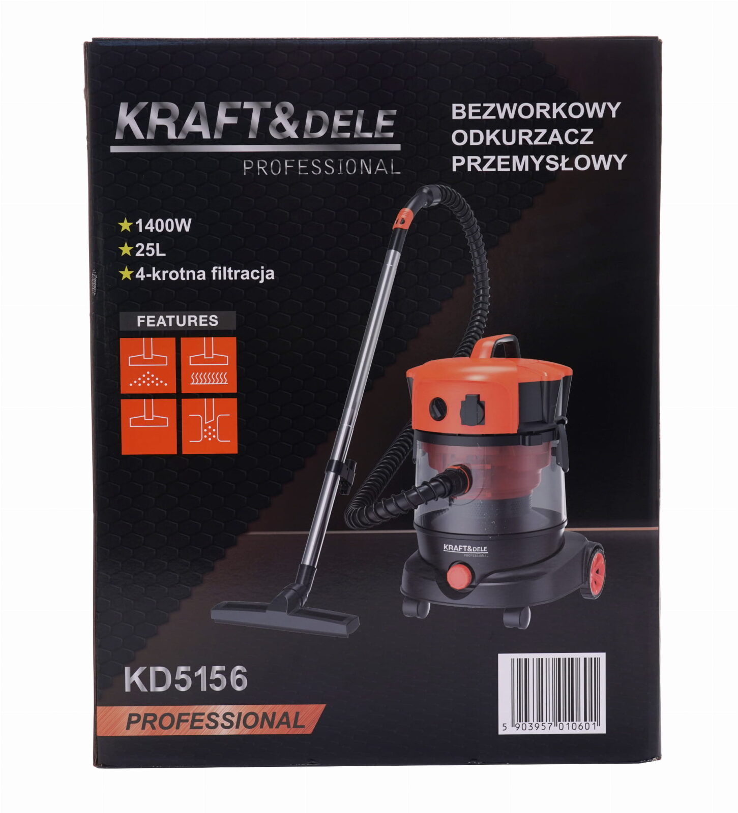 TÖÖSTUSLIK KOTITA TOLMUIMEJA KD5156