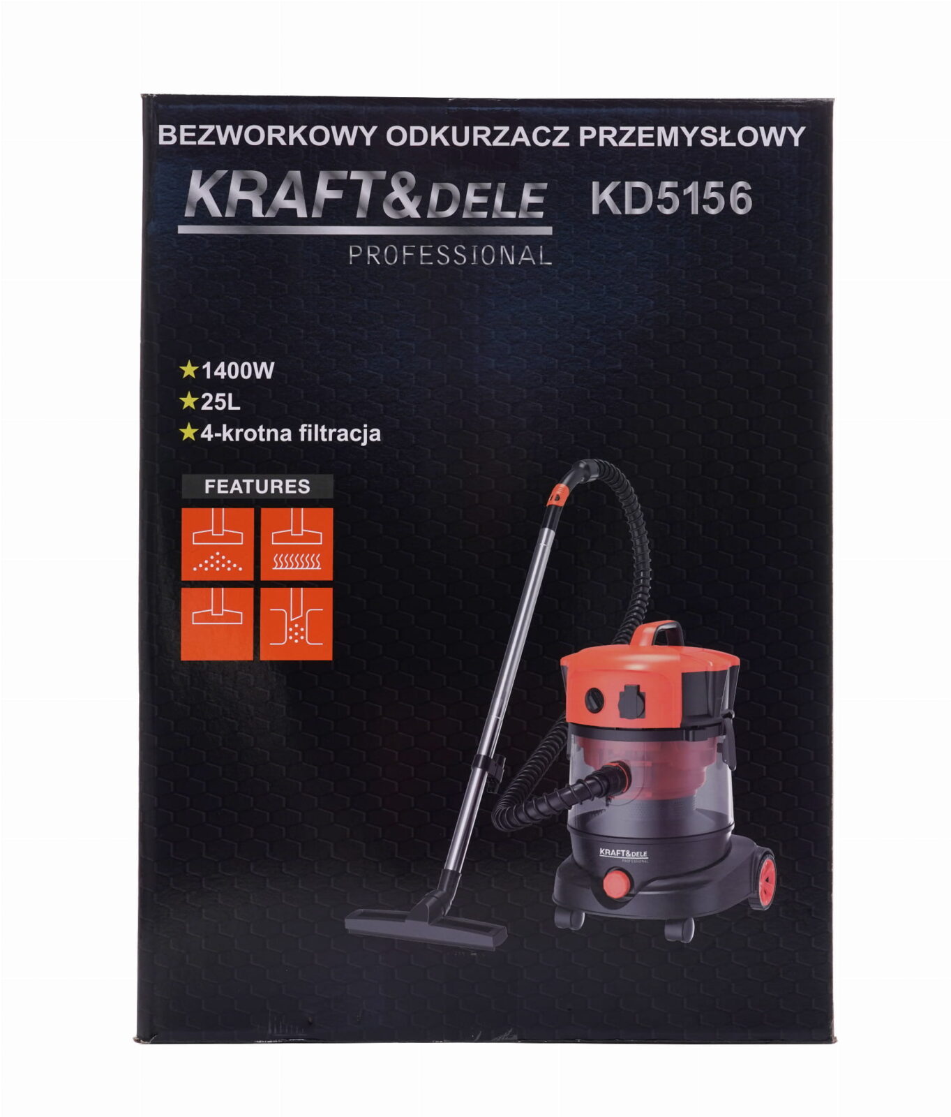 TÖÖSTUSLIK KOTITA TOLMUIMEJA KD5156