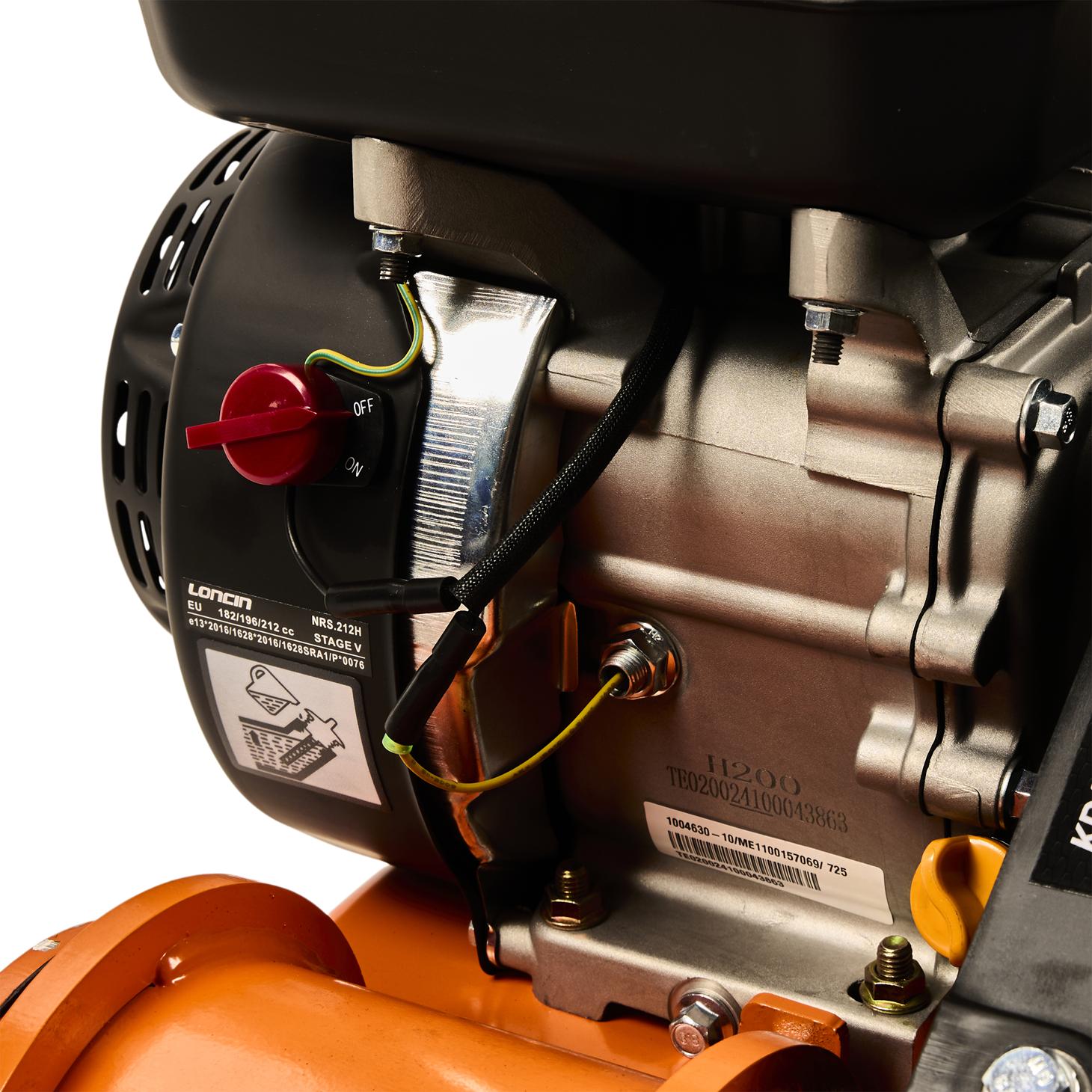 Tihendusplaat LONCIN 7HP 60kg kummiga KD1197