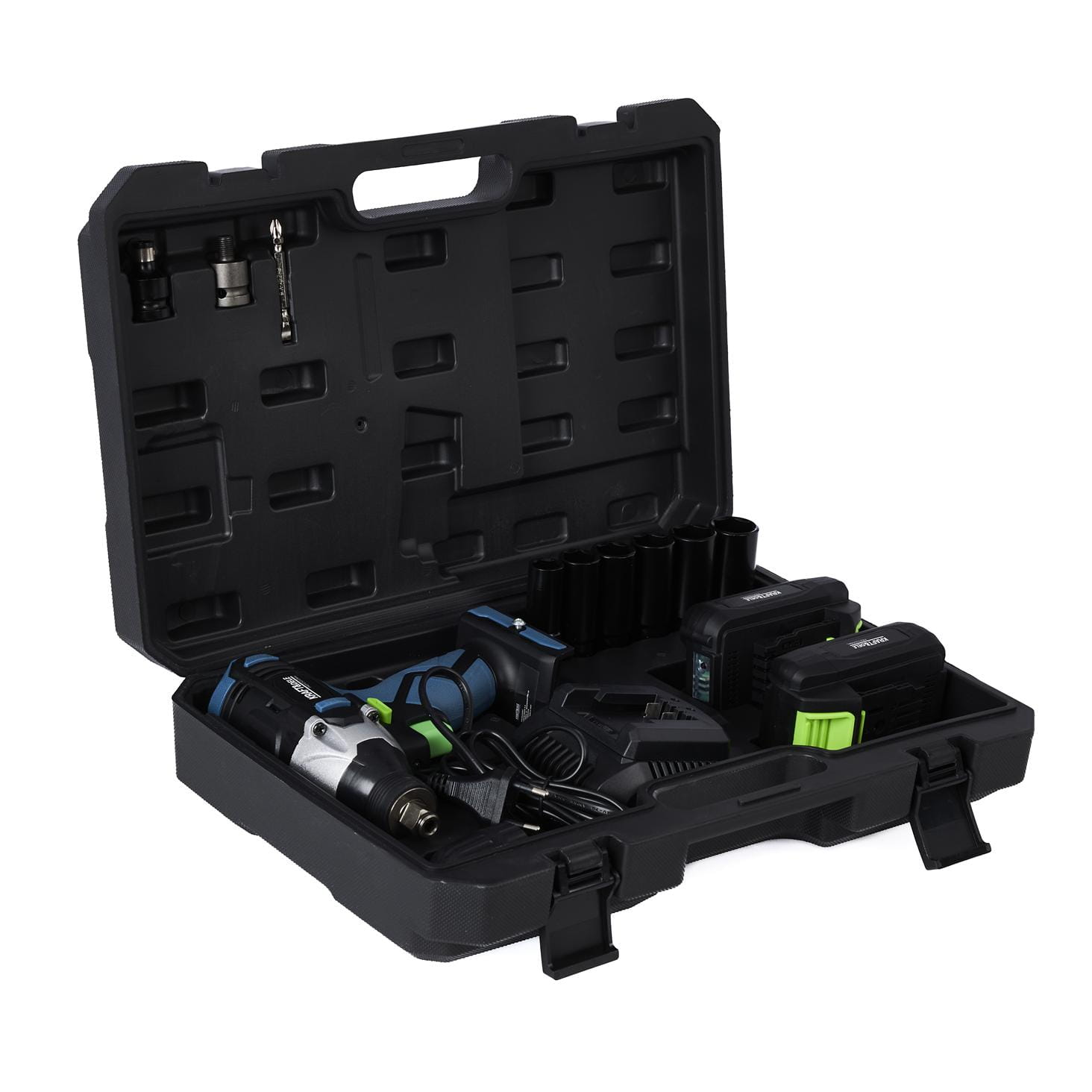Akutrellvõti 21V – komplekt padrunite komplektiga KD3407