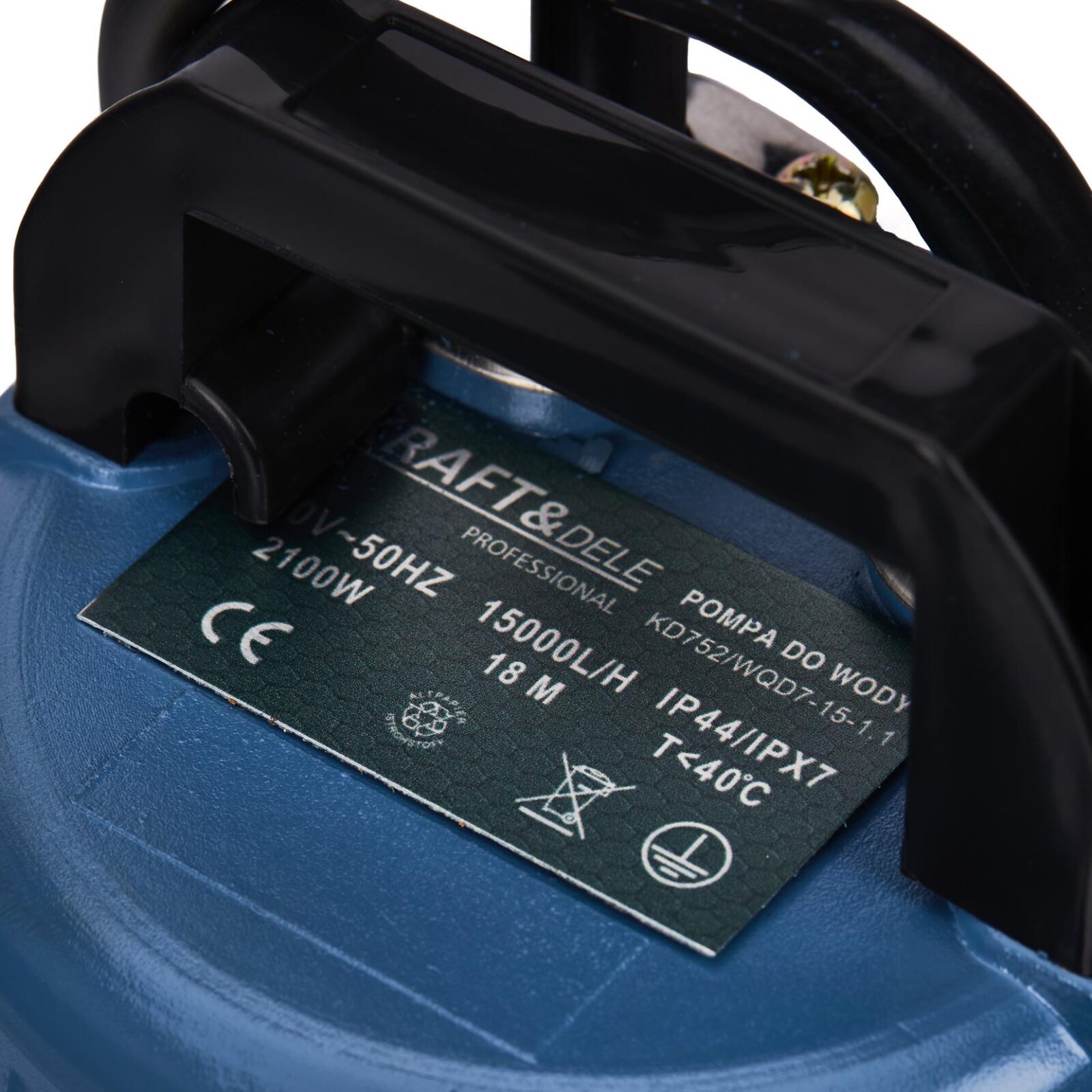Räpase ja puhta vee pump 2100 W + ujuk KD752