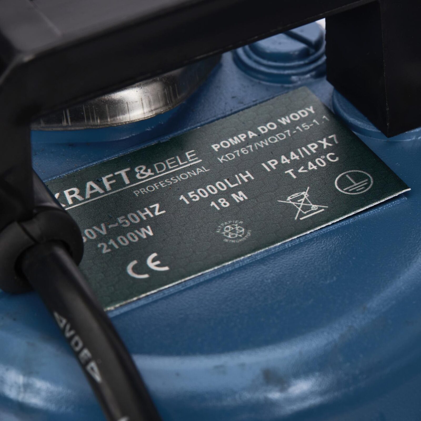 Räpase ja puhta vee pump 2100 W KD767