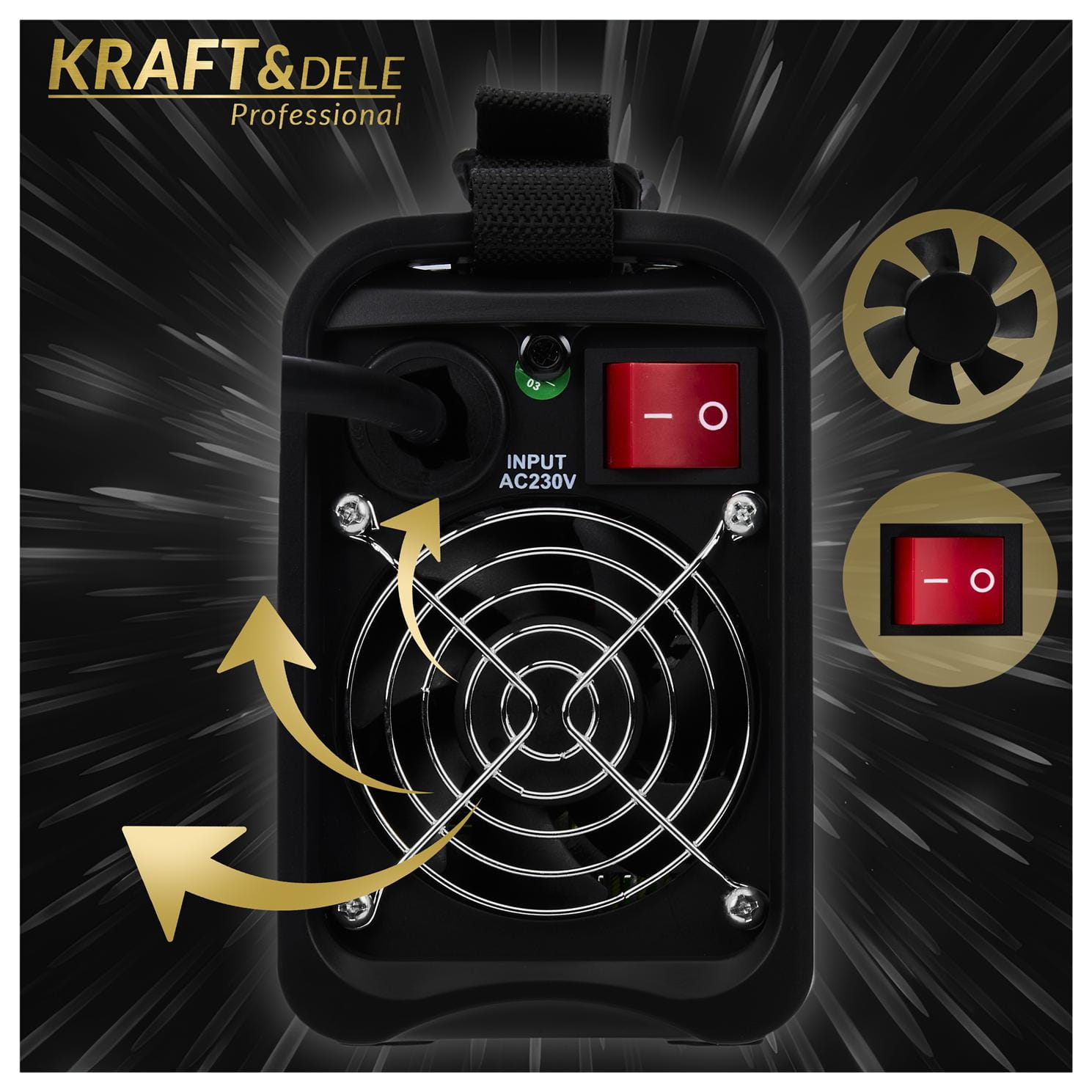 Inverter-keevitusaparaat 330A MMA TIG LIFT VRD KD1783