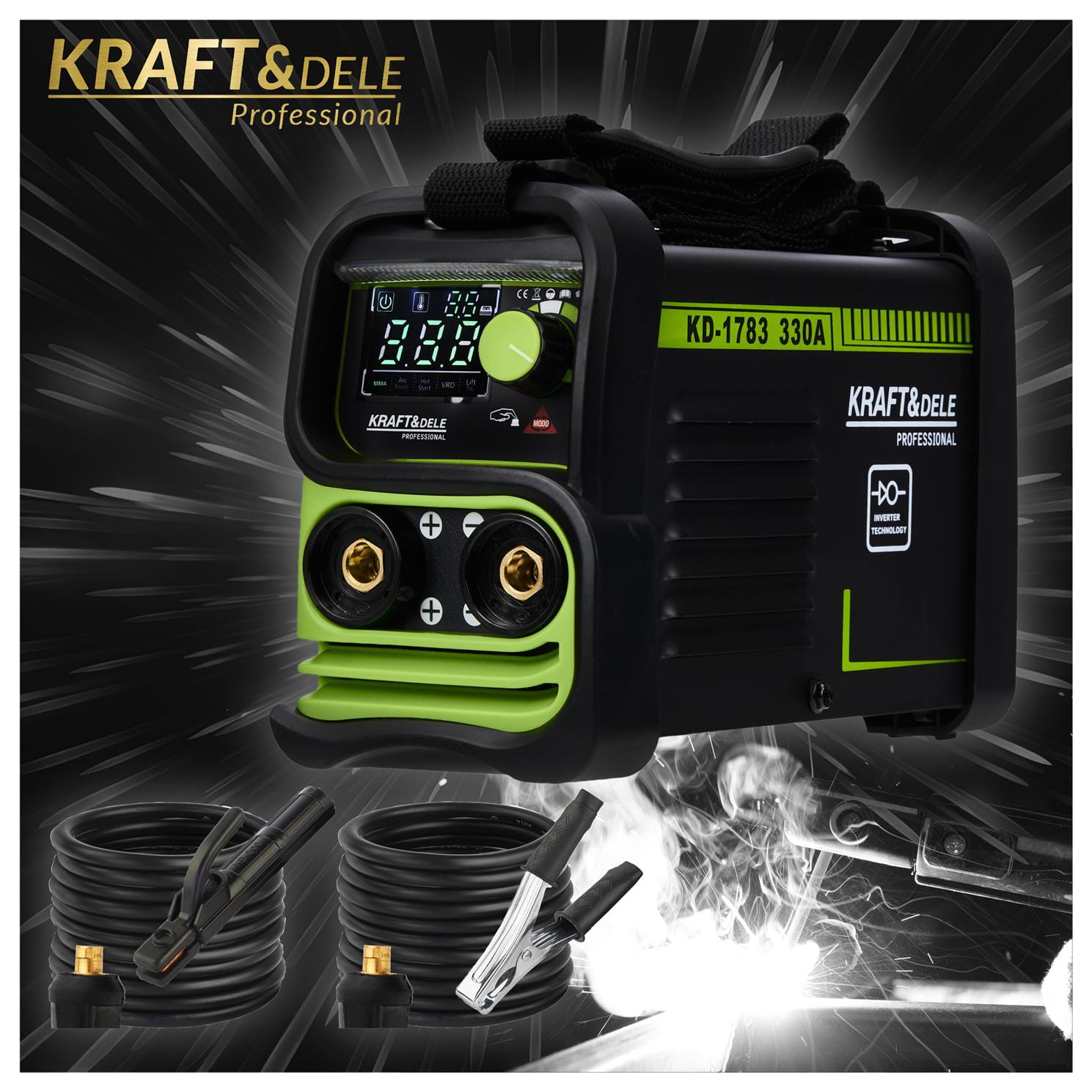 Inverter-keevitusaparaat 330A MMA TIG LIFT VRD KD1783