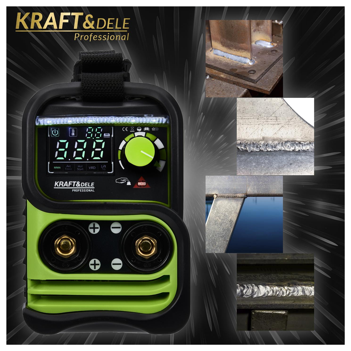 Inverter-keevitusaparaat 330A MMA TIG LIFT VRD KD1783