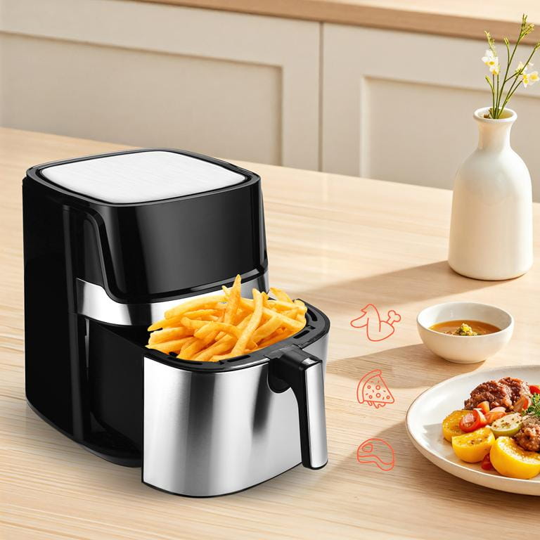 Airfryer rasvavaba fritüür 8L KRAFT&DELE KD4101 1850W