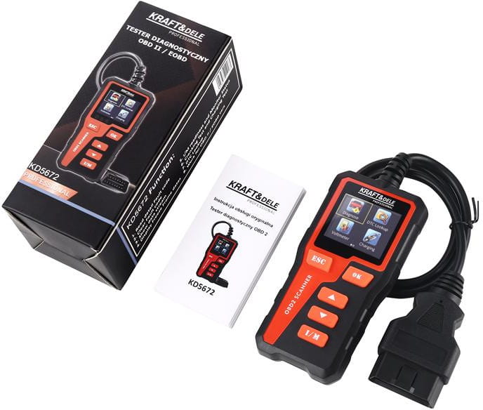 OBD II/EOBD diagnostikatester KD5672