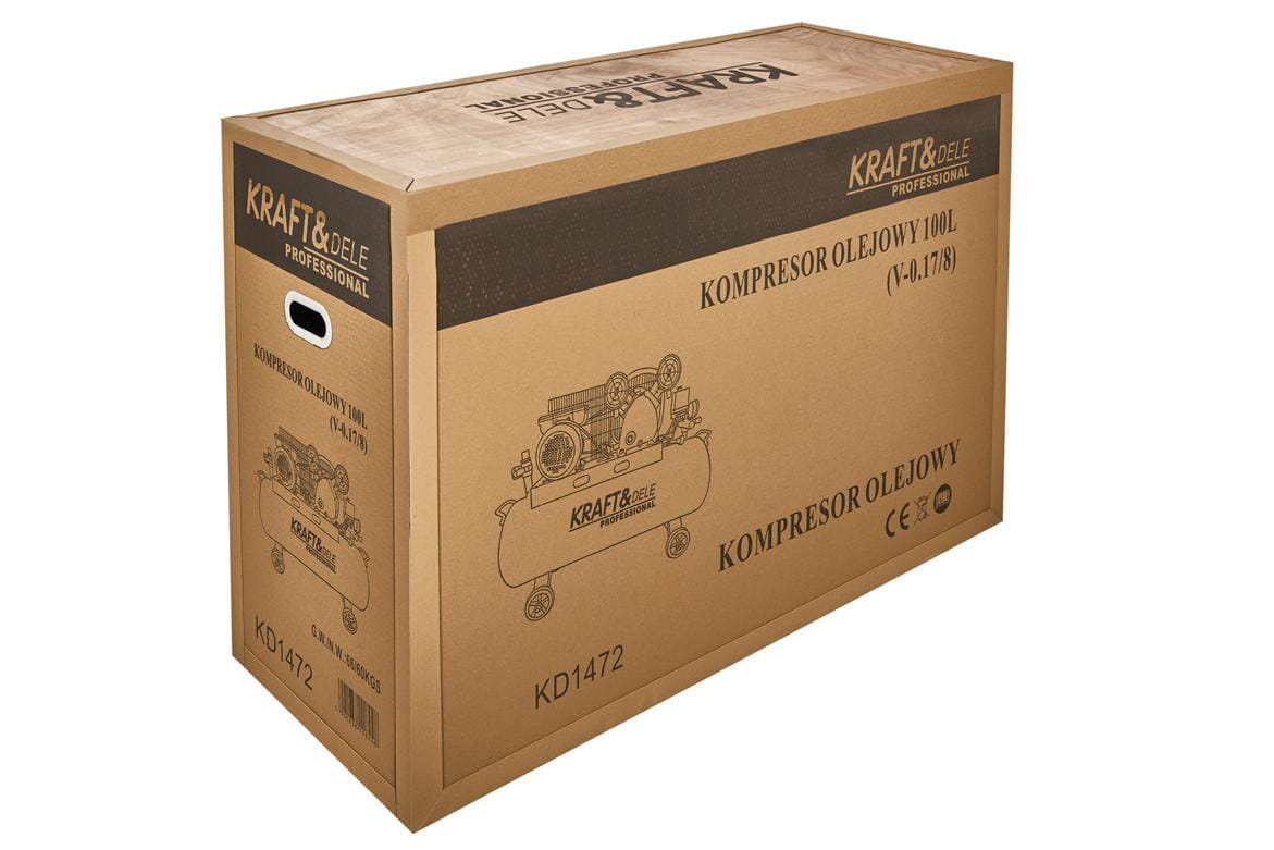 Õlikompressor 100L 230V + separator KD1472