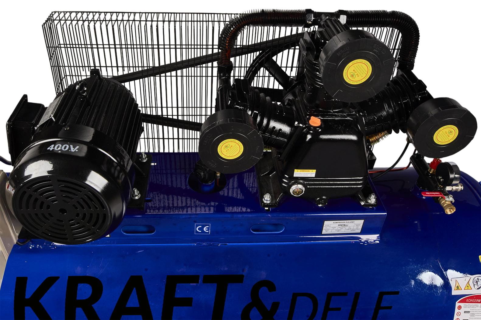 Õlikompressor 500 L / 3 kolbi / 400 V KD4062