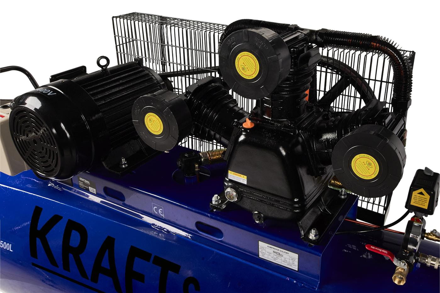 Õlikompressor 500 L / 3 kolbi / 400 V KD4062