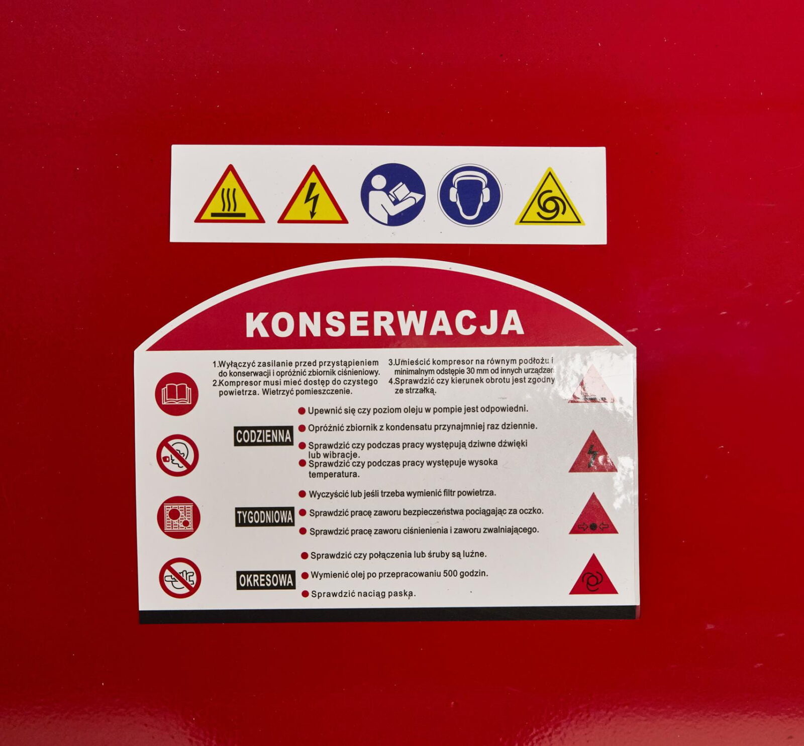 Õlikompressor 500 L / 3 kolbi / 400 V KD1413