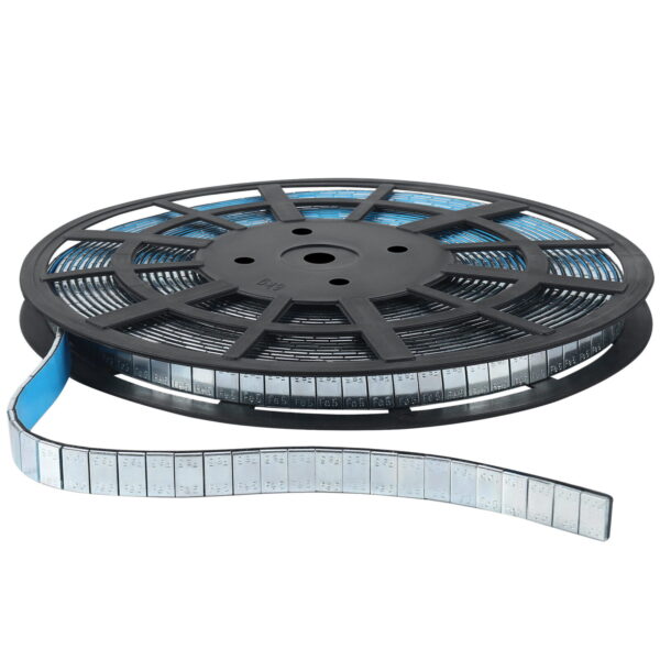 Tsingitud kleepuvad rattaraskused 5g x 1200 tk. RULL KD5904