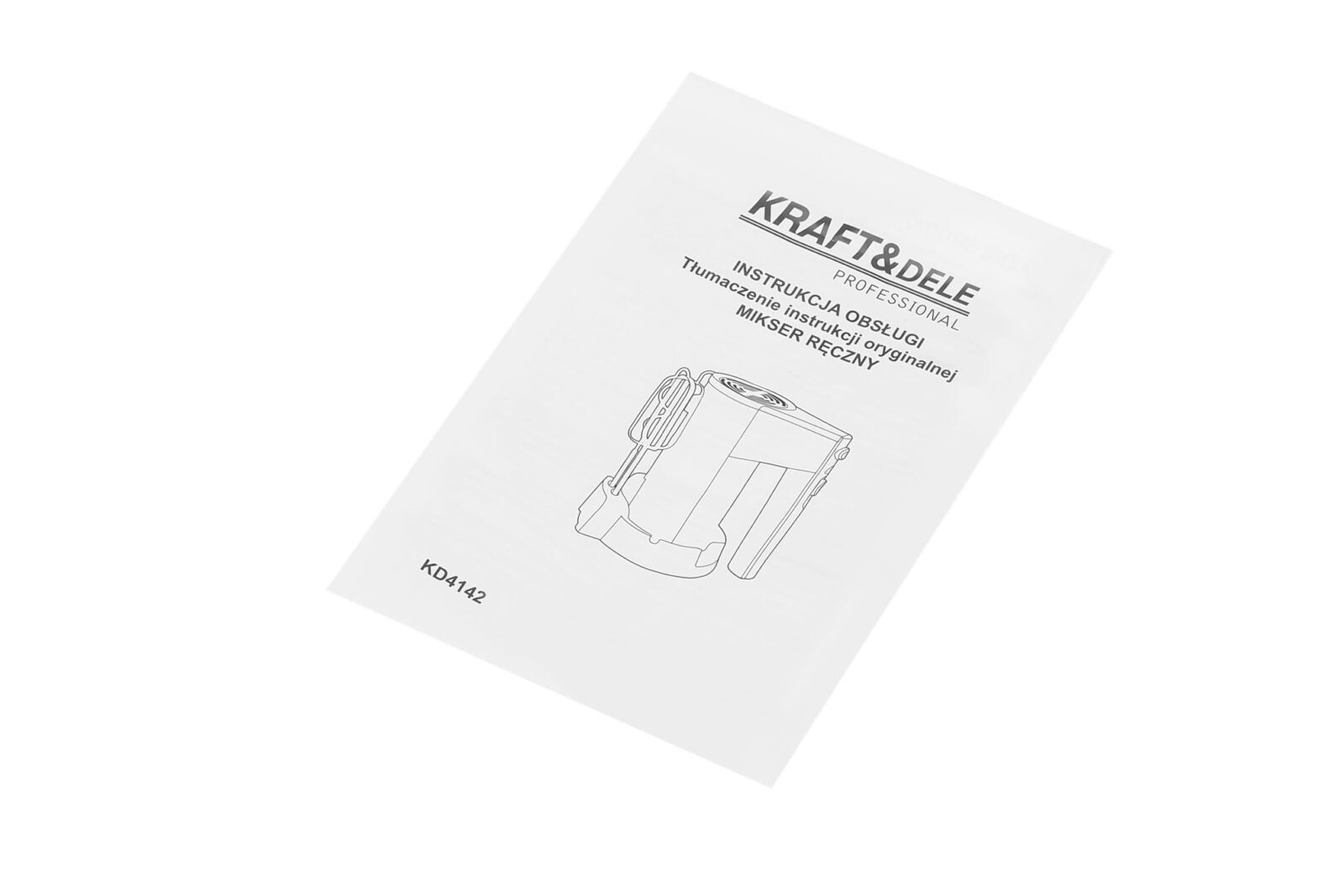 Käsimikser köögis 1000W KD4142