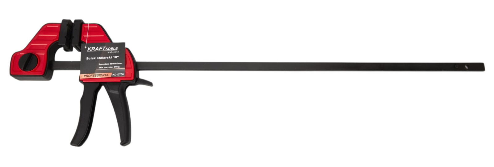 Puusepa pitskruvi 90 kg – 18” – 450 x 60 mm KD10706