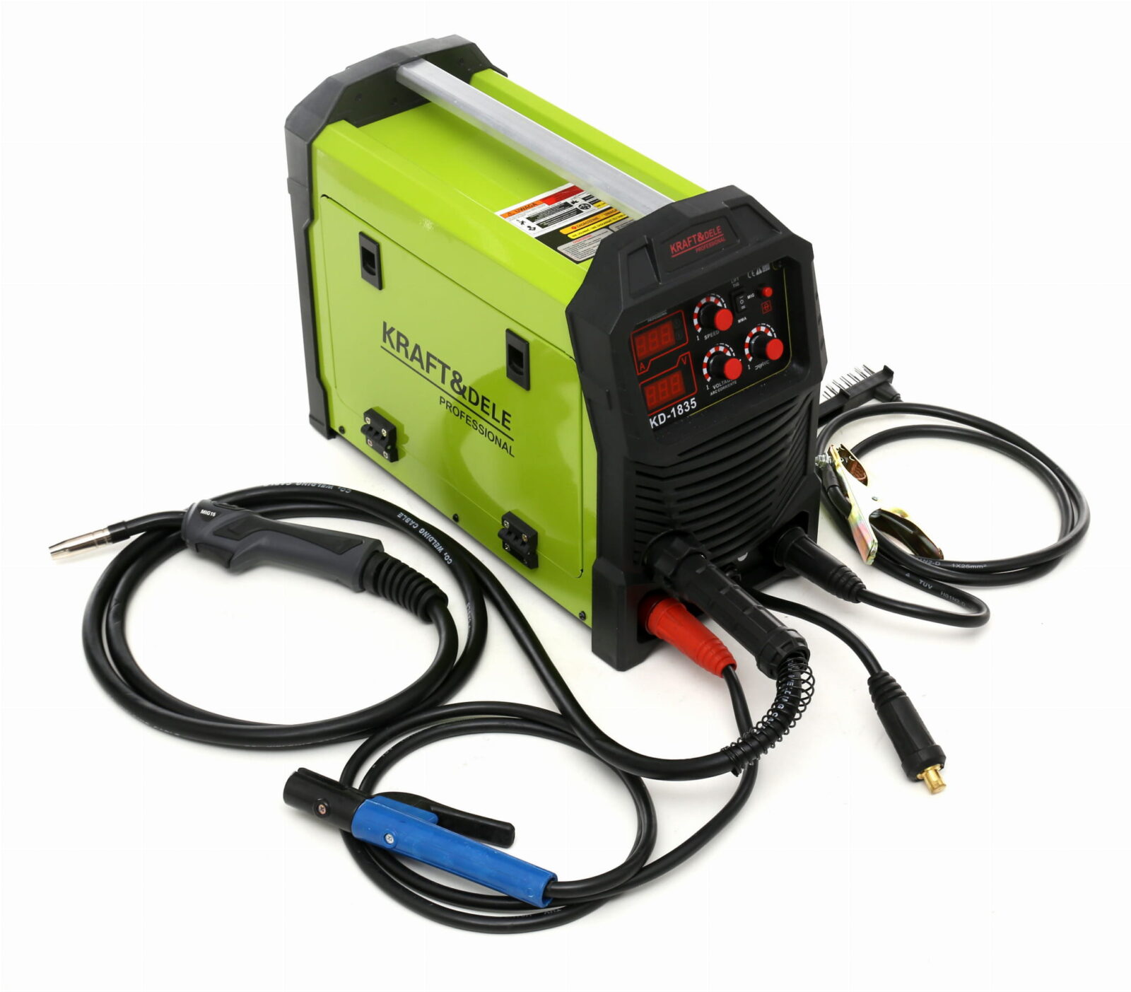 INVERTERKEEVITUSAPARAAT MIG/MAG + MMA + TIG-LIFT KD1835
