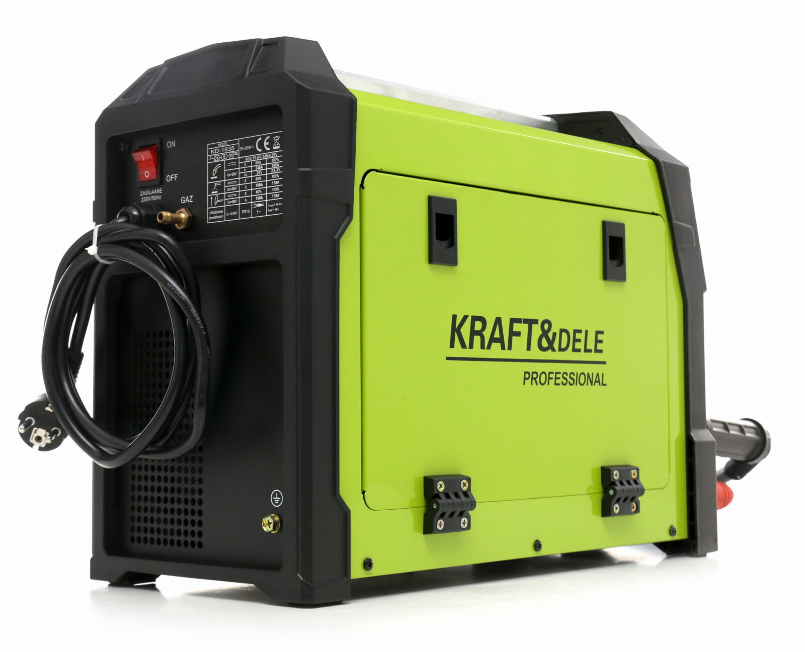 INVERTERKEEVITUSAPARAAT MIG/MAG + MMA + TIG-LIFT KD1835