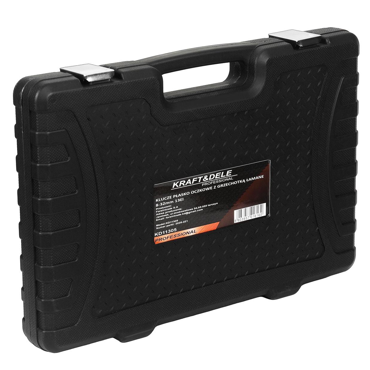 Lehe-silmusvõtmete komplekt trossvõtmega 13 tk 8–32mm KD11305