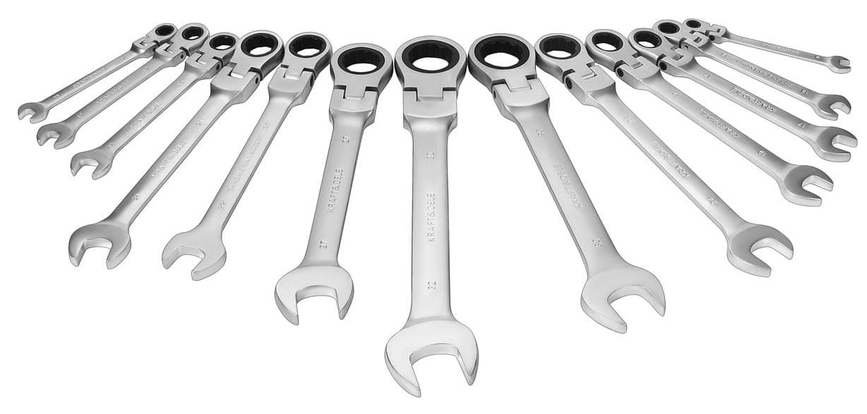 Lehe-silmusvõtmete komplekt trossvõtmega 13 tk 8–32mm KD11305