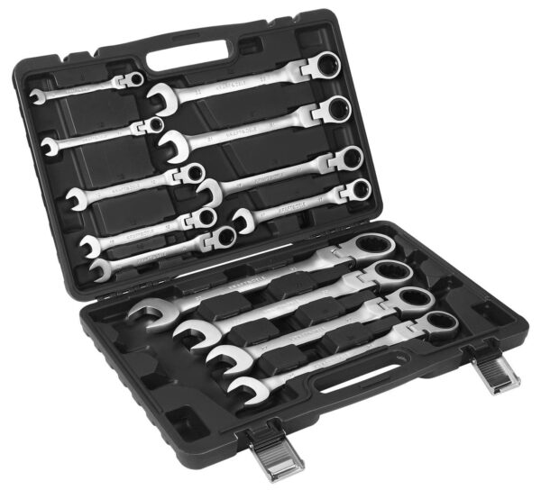 Lehe-silmusvõtmete komplekt trossvõtmega 13 tk 8–32mm KD11305