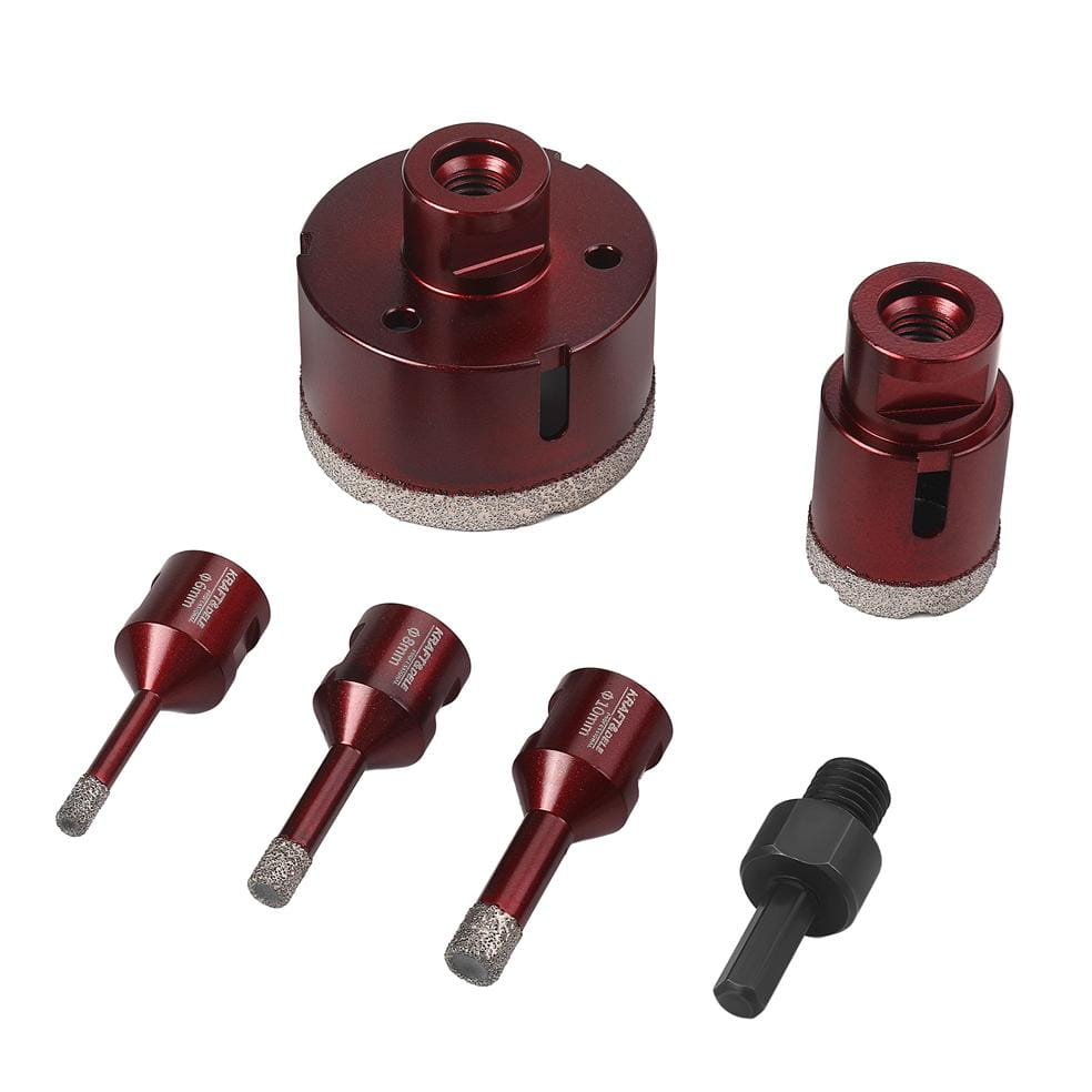 Teemantkoronpuuride komplekt 6 el. 6–68mm M14 KD12643