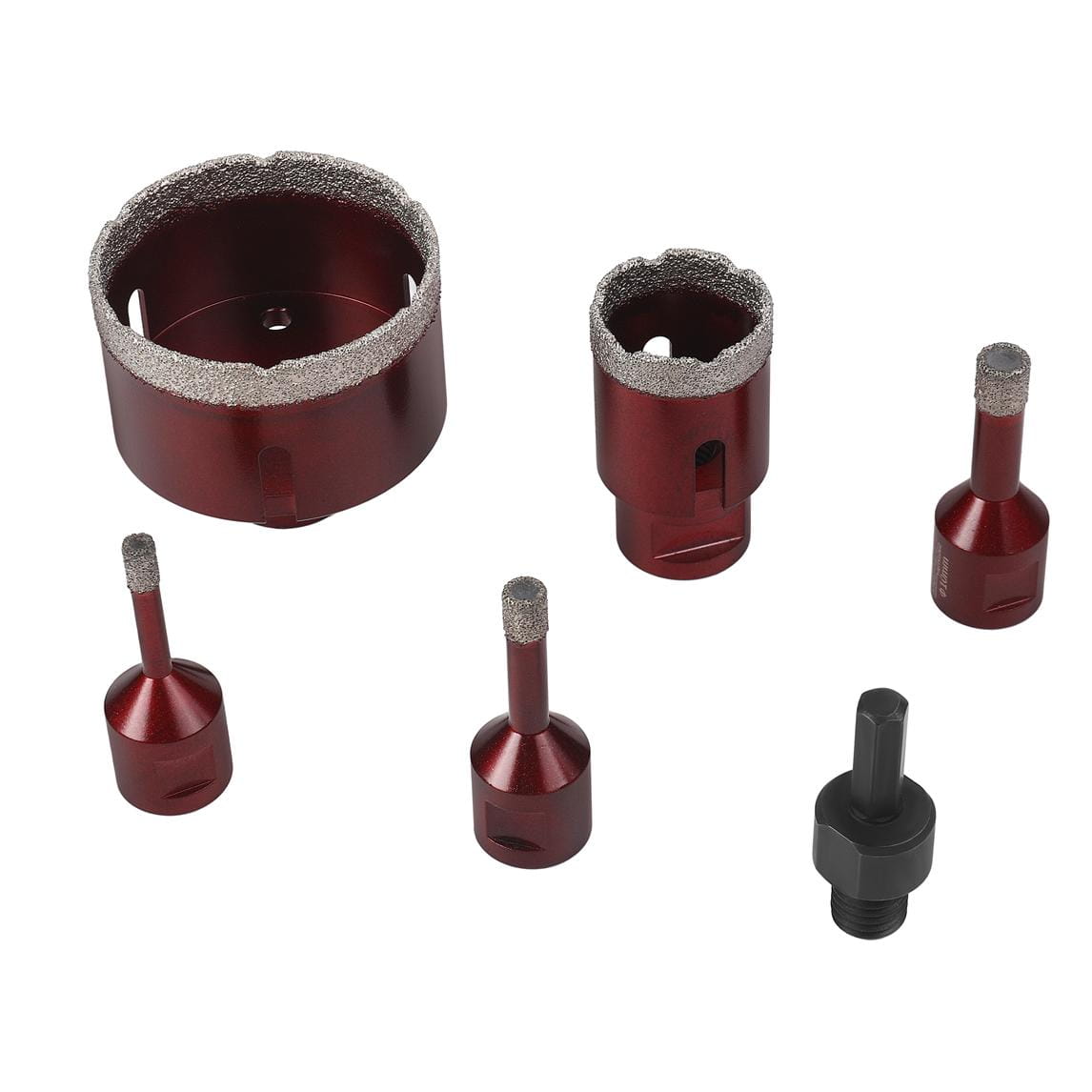 Teemantkoronpuuride komplekt 6 el. 6–68mm M14 KD12643