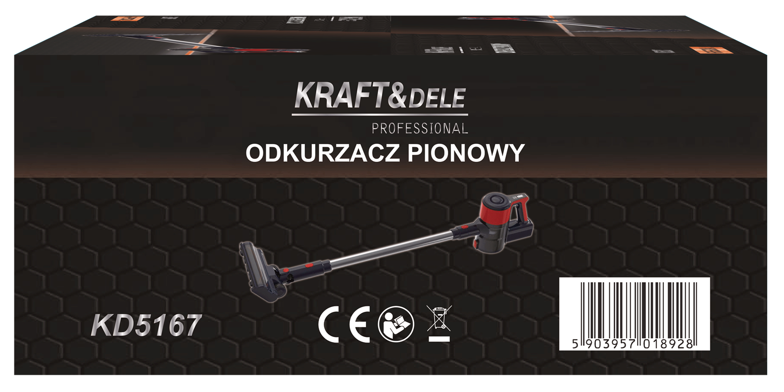 VERTIKAALNE TOLMUIMEJA 25,2V 2500mAh KD5167