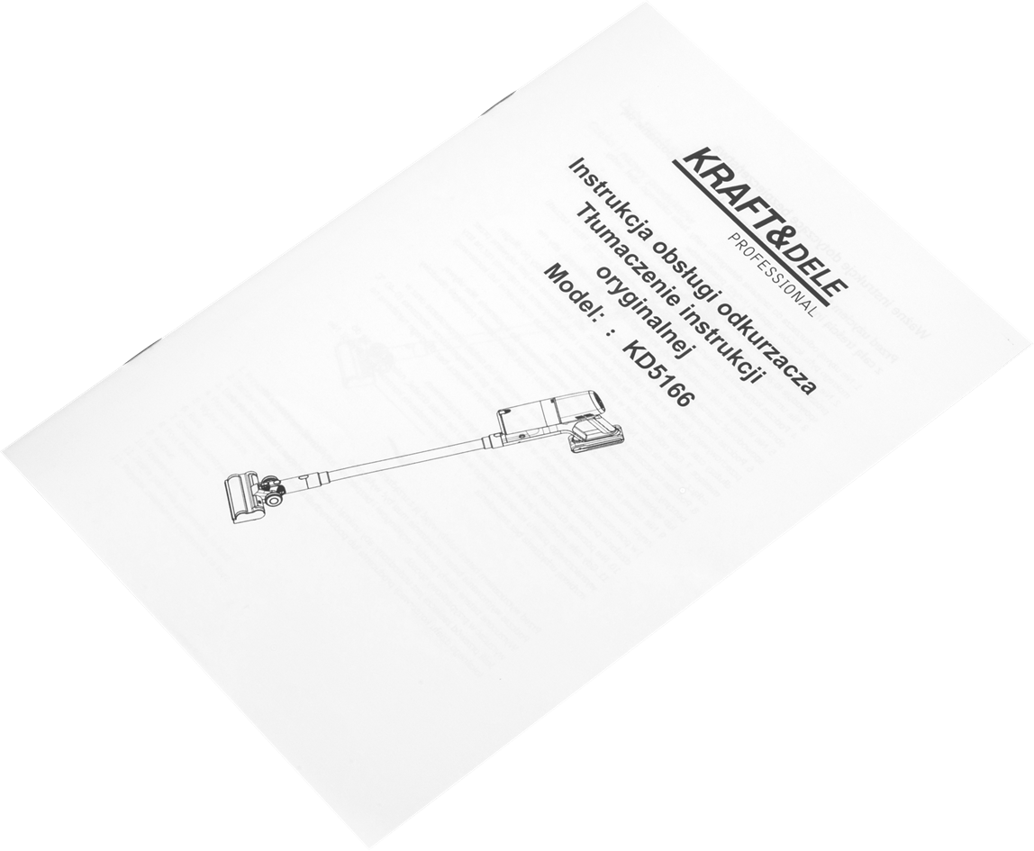 VERTIKAALNE TOLMUIMEJA 25,2V 2500mAh KD5166