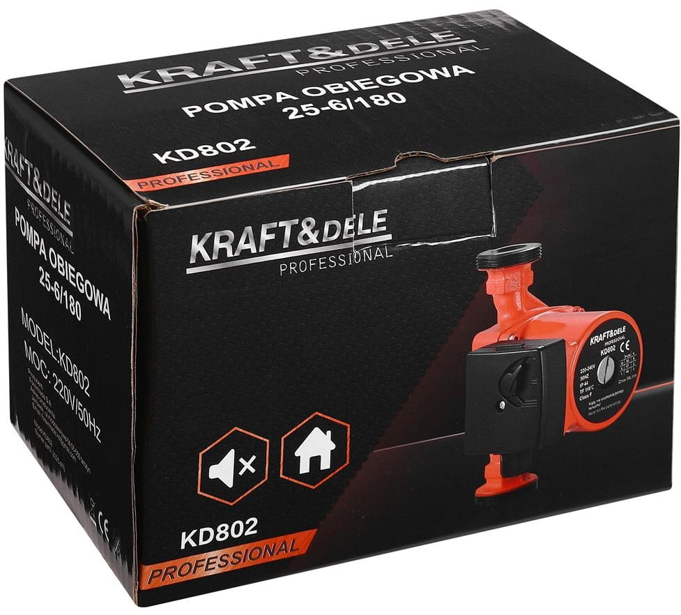 Ringluspump 25-6/180 230V KD802