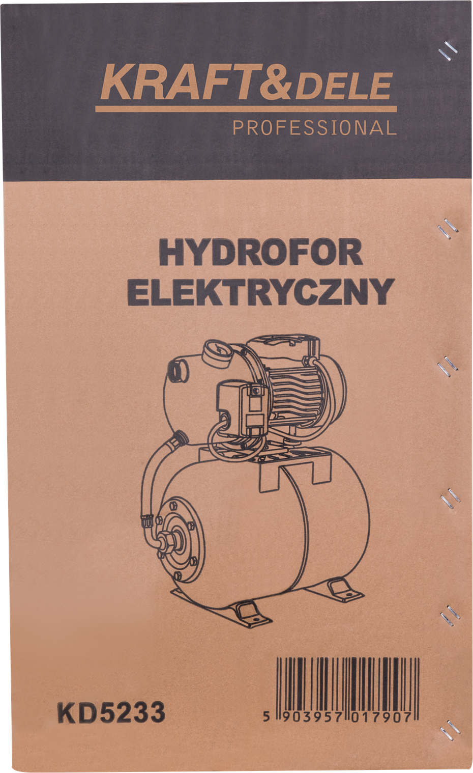 Hüdrofor 1300W 6000L/h 50L mahutiga KD5233