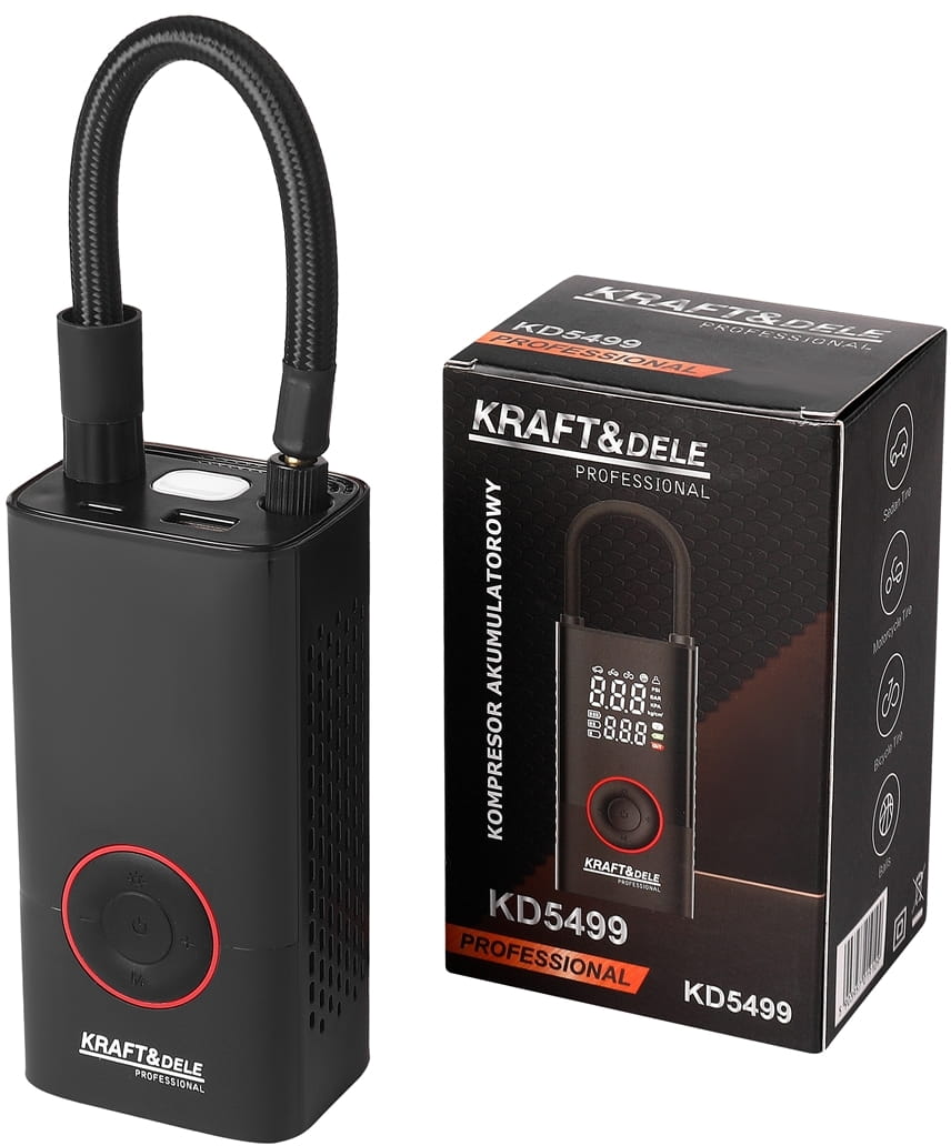 AKU KOMPRESSOR + TASKULAMP 85W 4000mAh KD5499