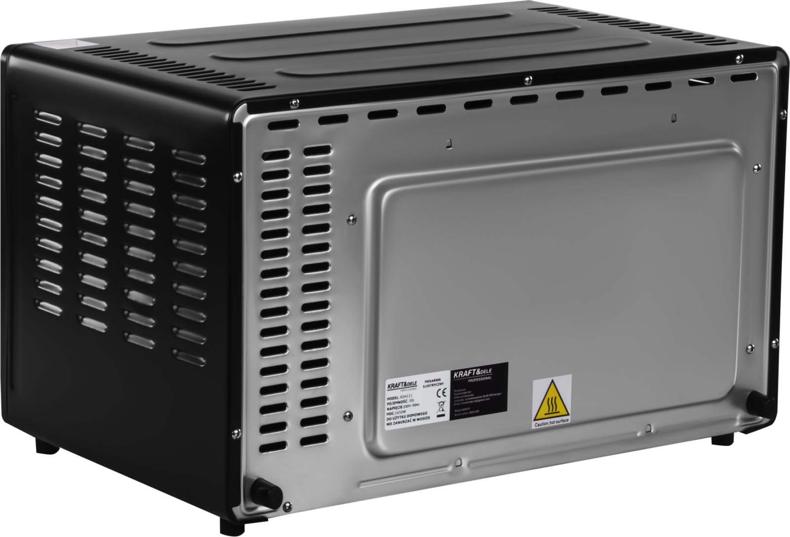 Elektriahi 30L 1650W grillvardaga + tarvikud KD4111