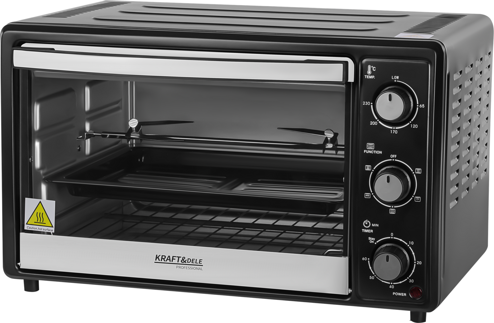 Elektriahi 30L 1650W grillvardaga + tarvikud KD4111