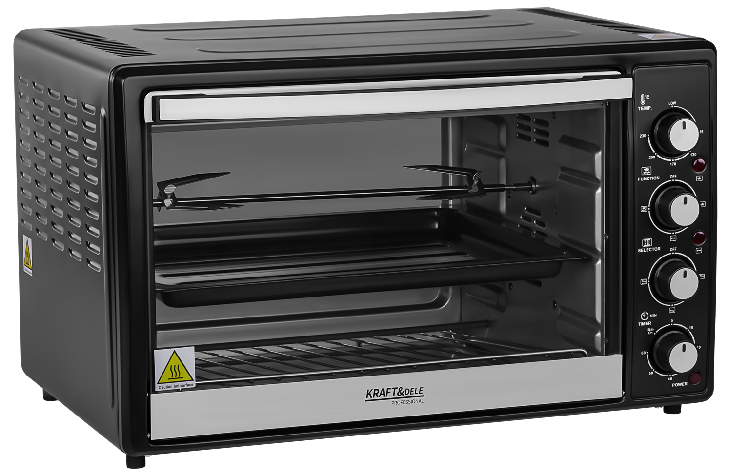 Elektriahi 48L 2000W grillvardaga + tarvikud KD4112