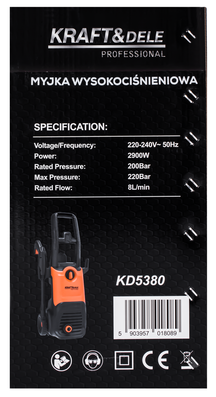 Survepesur 2900W 220 bar KD5380